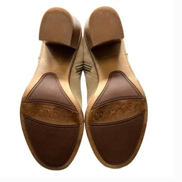 Franco Sarto Suede Over the Knee Zip Boots - Size 7.5 - Picture 6 of 6